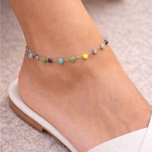 Paparazzi Multicolor Beaded Anklet